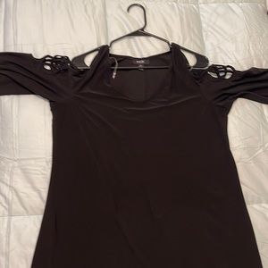 NWT MSK Black Dress